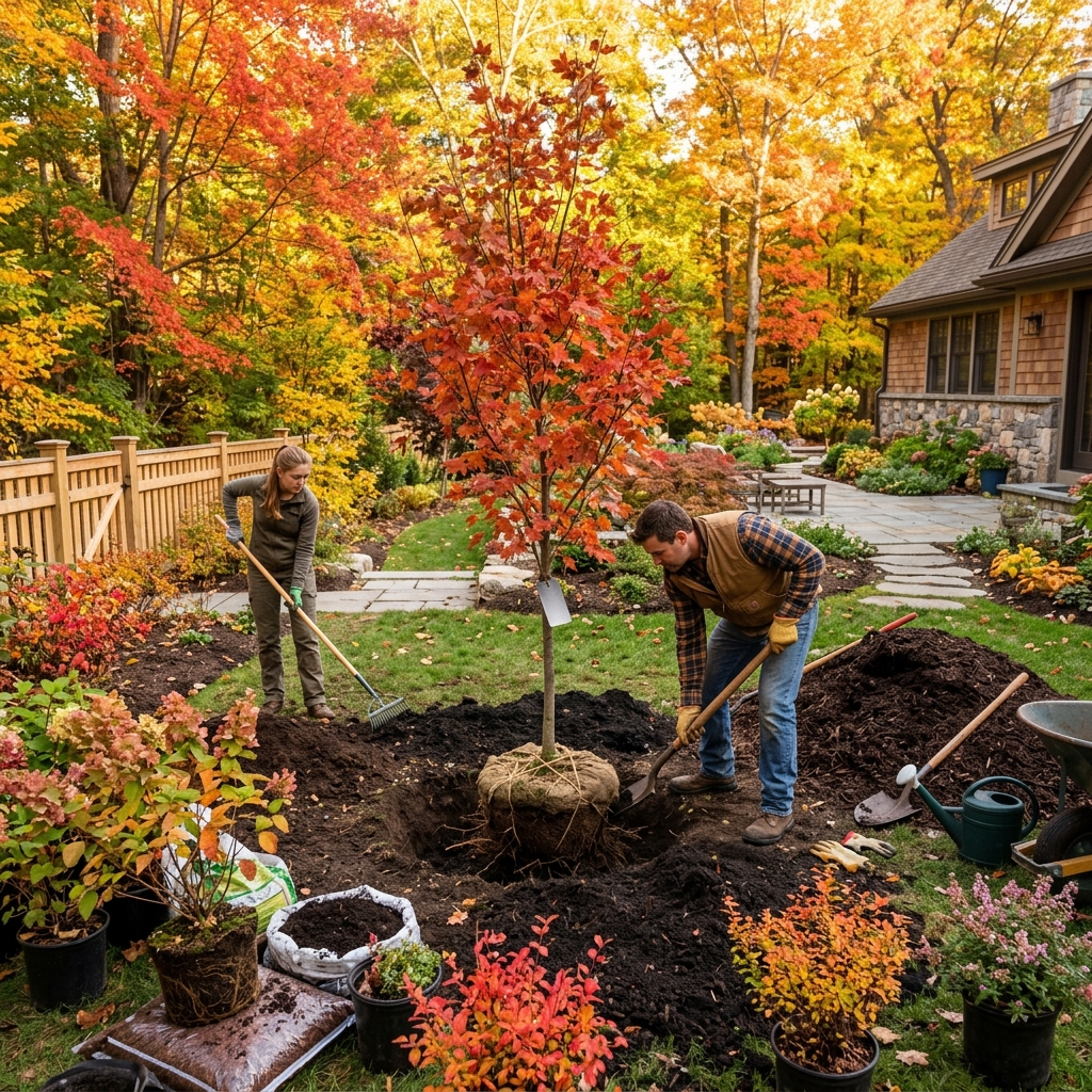 Why is fall so fantastic for planting trees and shrubs?